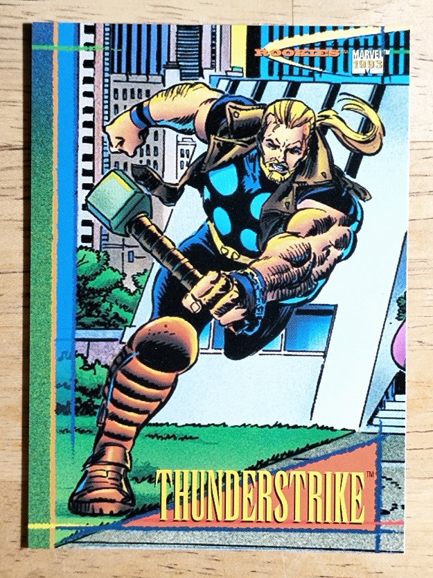1993 SkyBox Marvel Universe IV #94 Thunderstrike