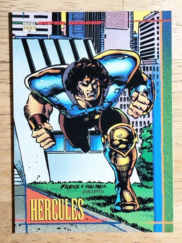 1993 SkyBox Marvel Universe IV #96 Hercules