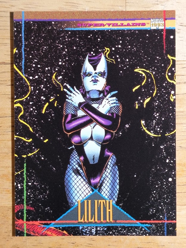1993 SkyBox Marvel Universe IV #101 Lilith