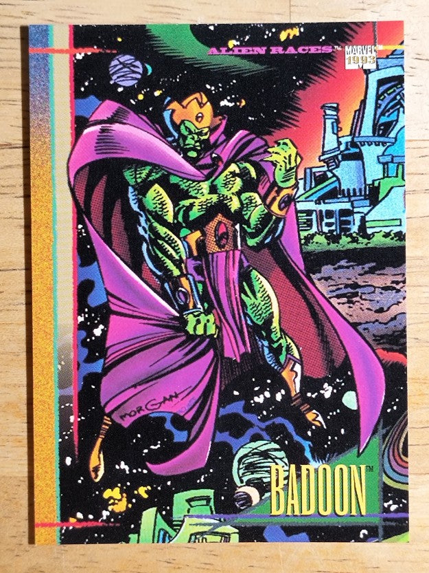1993 SkyBox Marvel Universe IV #121 Badoon