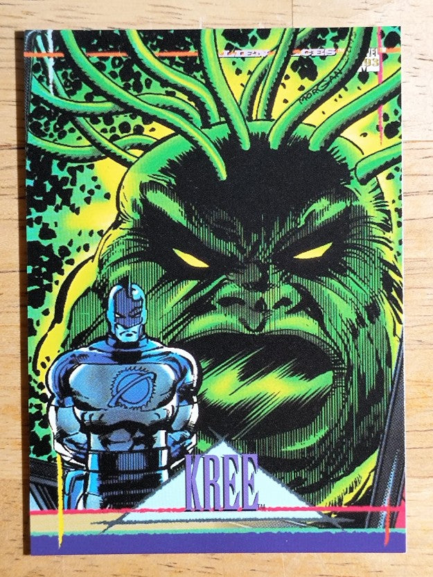 1993 SkyBox Marvel Universe IV #125 Kree