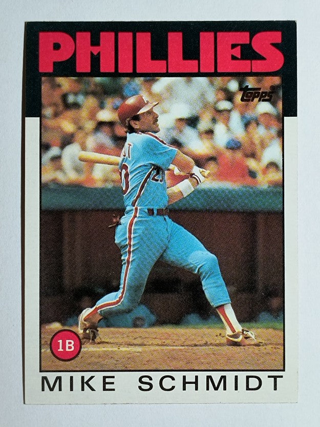 1986 Topps #200 Mike Schmidt