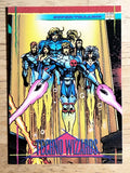 1993 SkyBox Marvel Universe IV #128 Techno Wizards