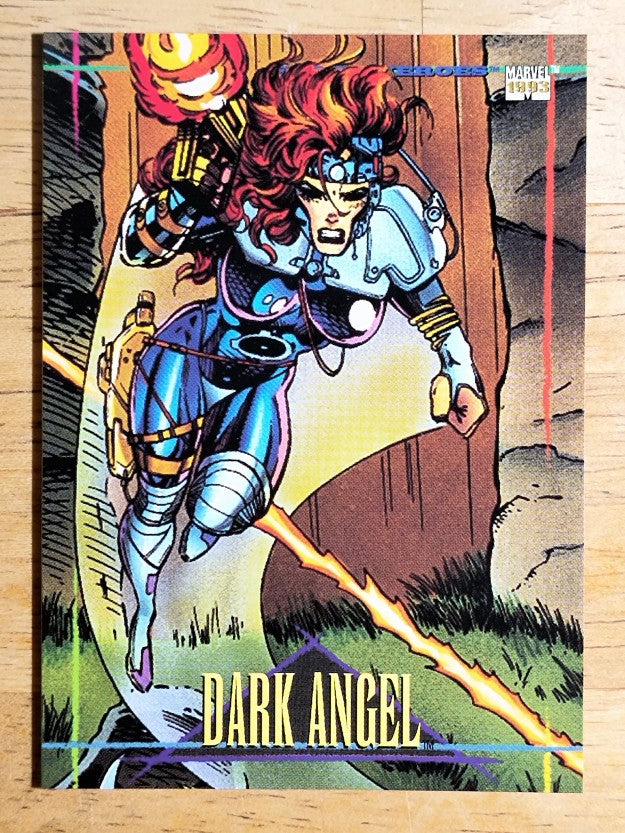 1993 SkyBox Marvel Universe IV #131 Dark Angel