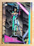 1993 SkyBox Marvel Universe IV #132 Wild Thing