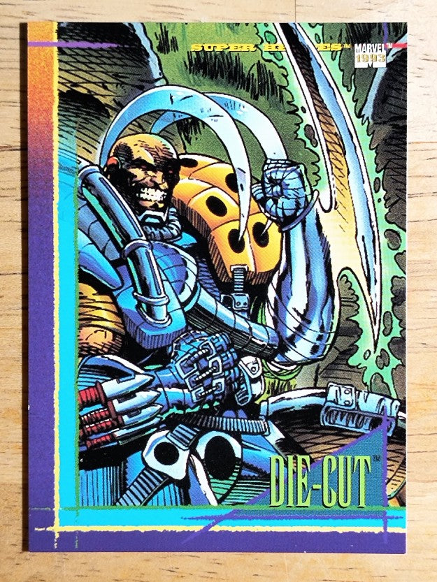 1993 SkyBox Marvel Universe IV #133 Die-Cut