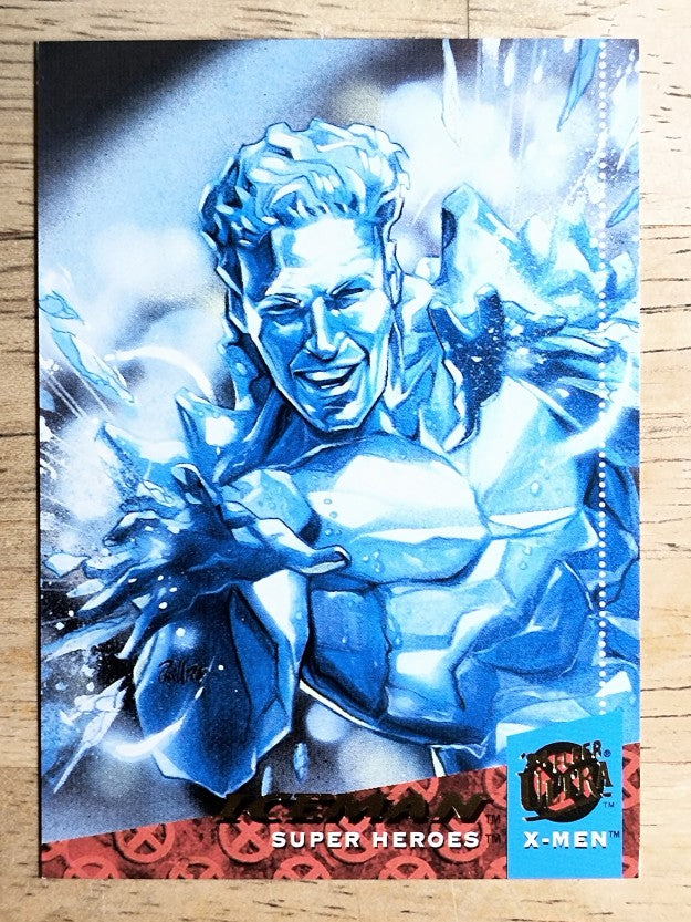 1994 Fleer Ultra X-Men #10 Iceman