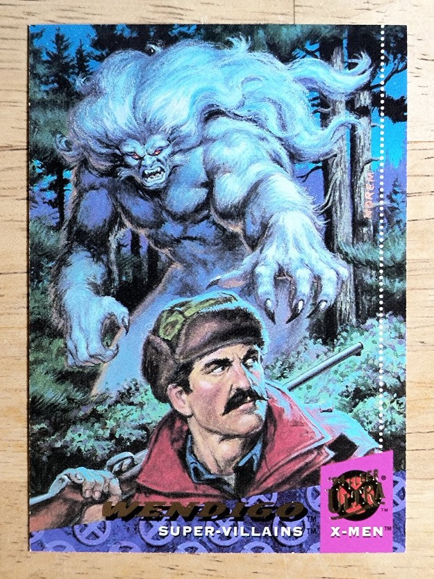 1994 Fleer Ultra X-Men #77 Wendigo