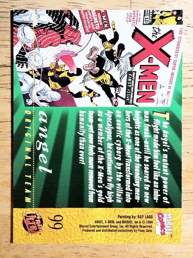 1994 Fleer Ultra X-Men #99 Angel