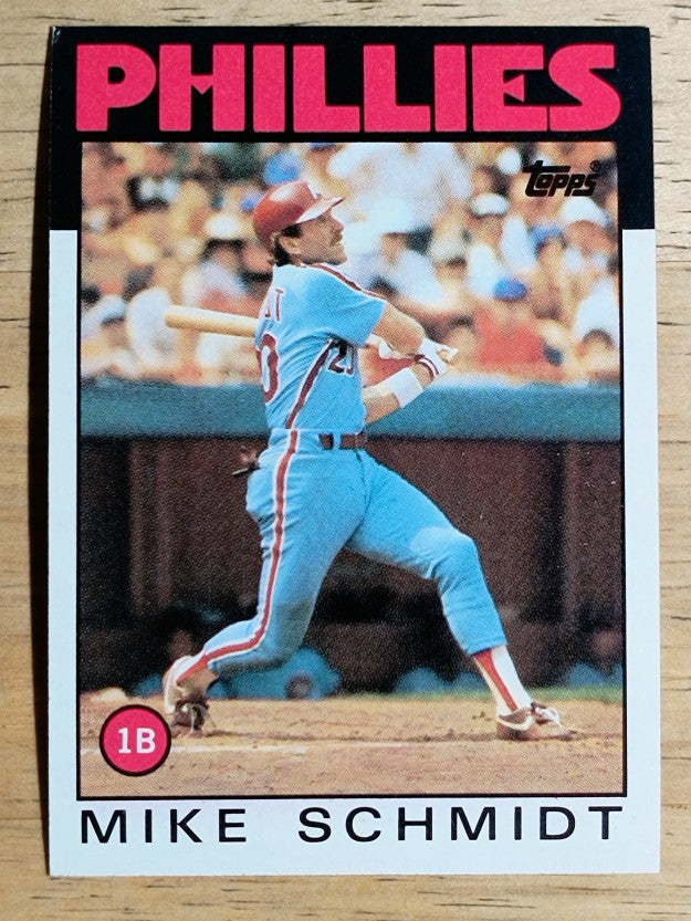 1986 Topps #200 Mike Schmidt