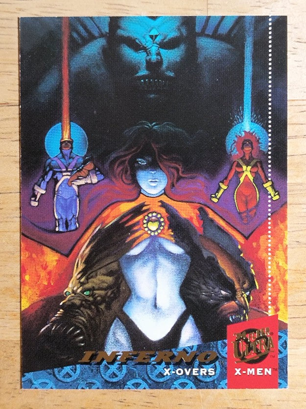 1994 Fleer Ultra X-Men #105 Inferno