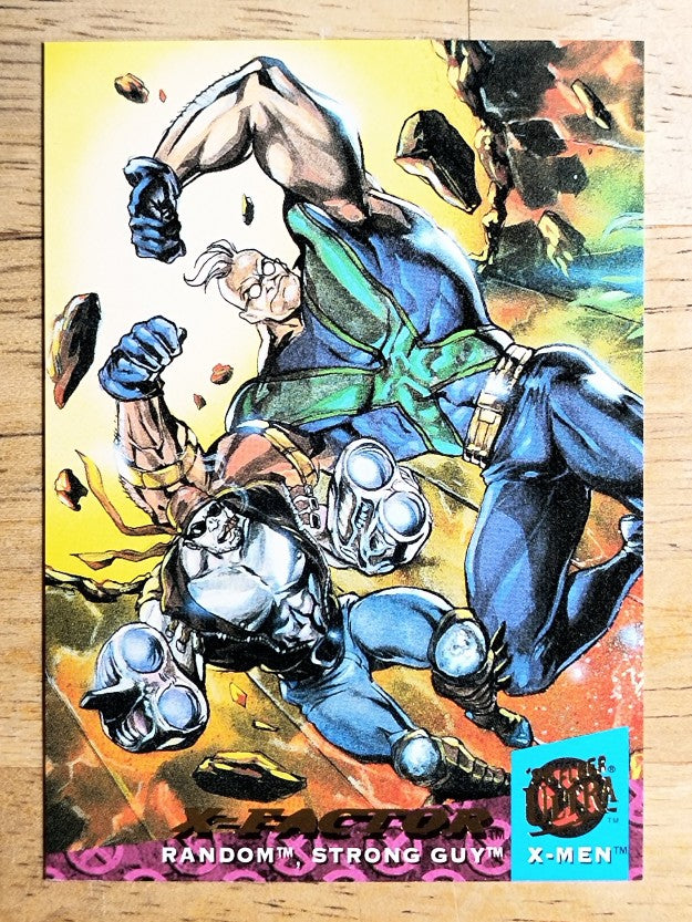 1994 Fleer Ultra X-Men #118 Random, Strong Guy