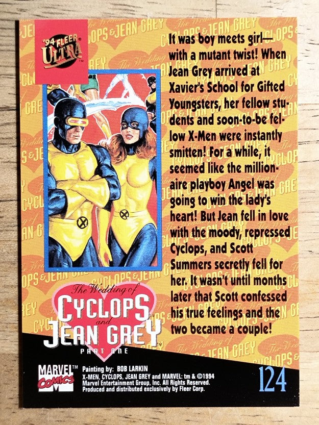 1994 Fleer Ultra X-Men #124 It was boy meets girl