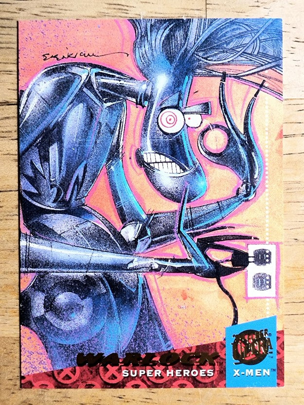 1994 Fleer Ultra X-Men #128 Warlock