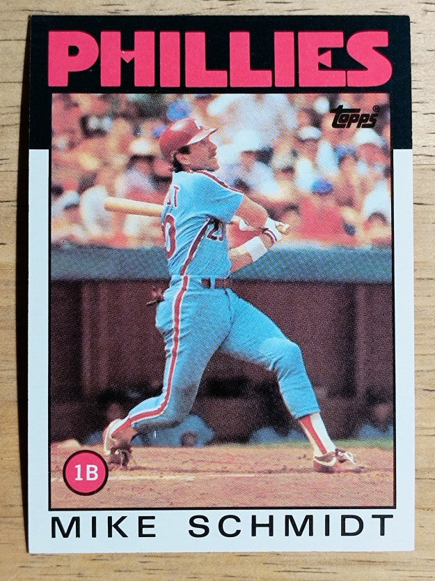 1986 Topps #200 Mike Schmidt
