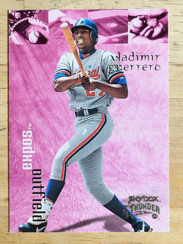 1999 SkyBox Thunder #277 Vladimir Guerrero