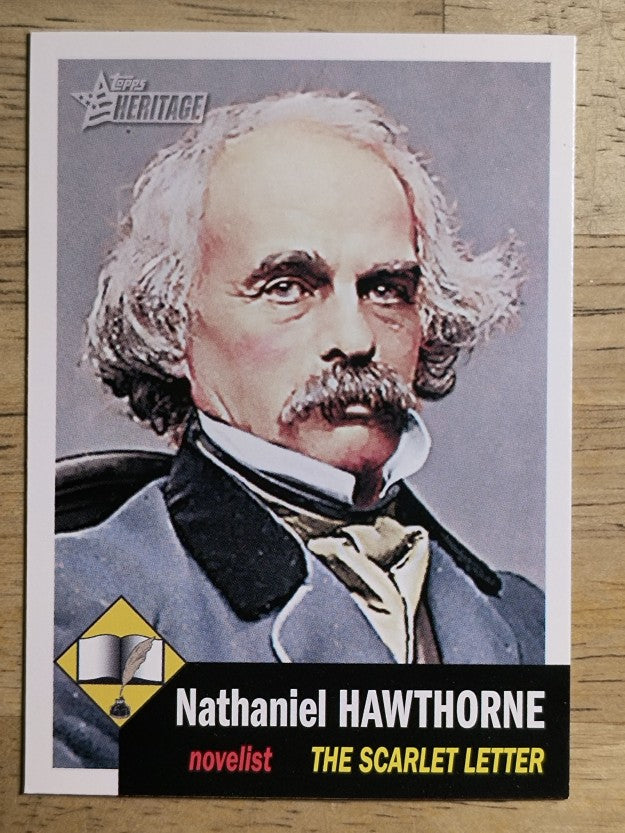 2009 Topps American Heritage #5 Nathaniel Hawthorne