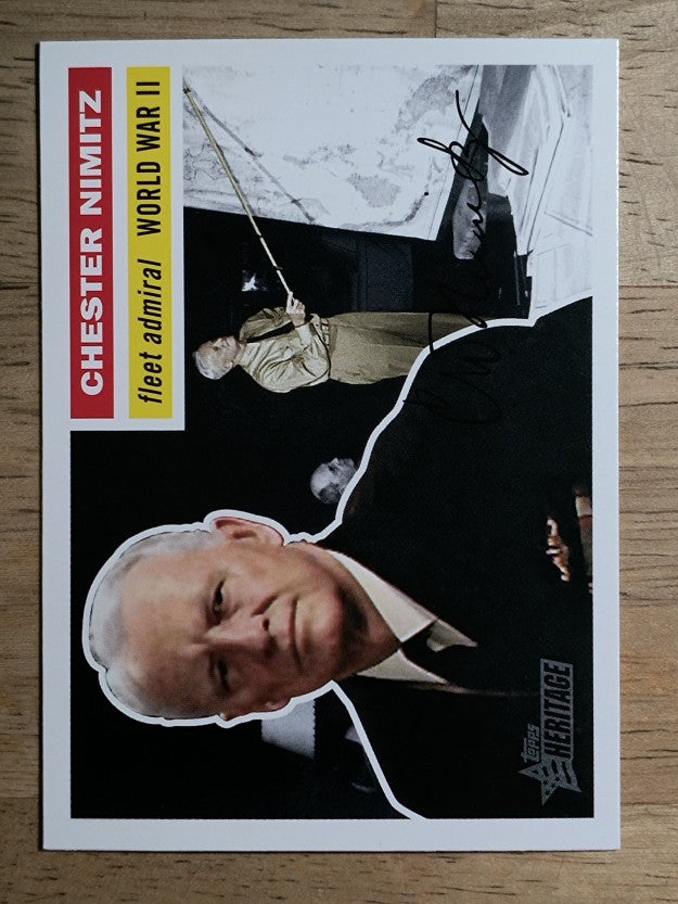 2009 Topps American Heritage #27 Chester Nimitz