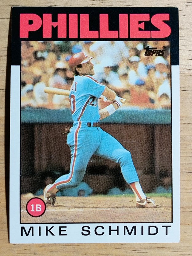 1986 Topps #200 Mike Schmidt