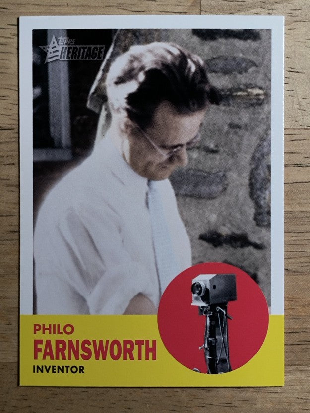 2009 Topps American Heritage #46 Philo Farnsworth