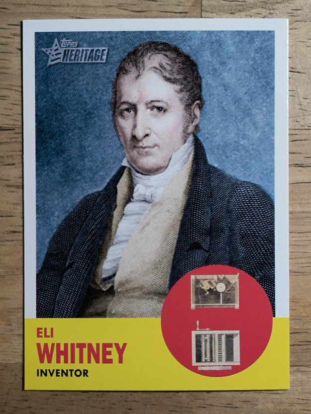 2009 Topps American Heritage #47 Eli Whitney