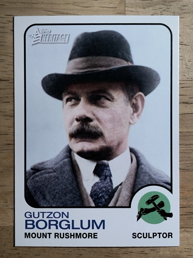 2009 Topps American Heritage #62 Gutzon Borglum