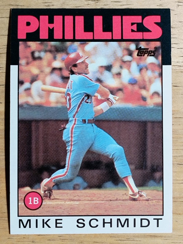 1986 Topps #200 Mike Schmidt
