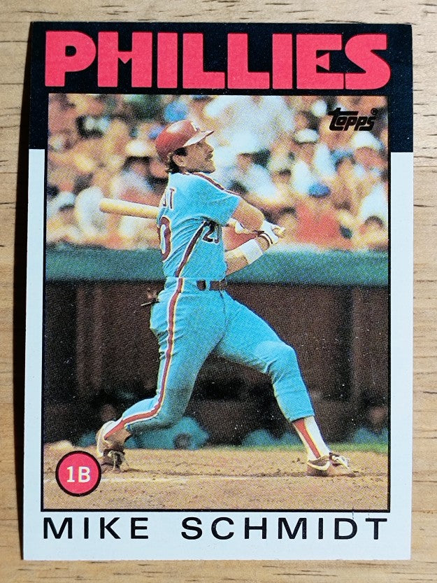 1986 Topps #200 Mike Schmidt