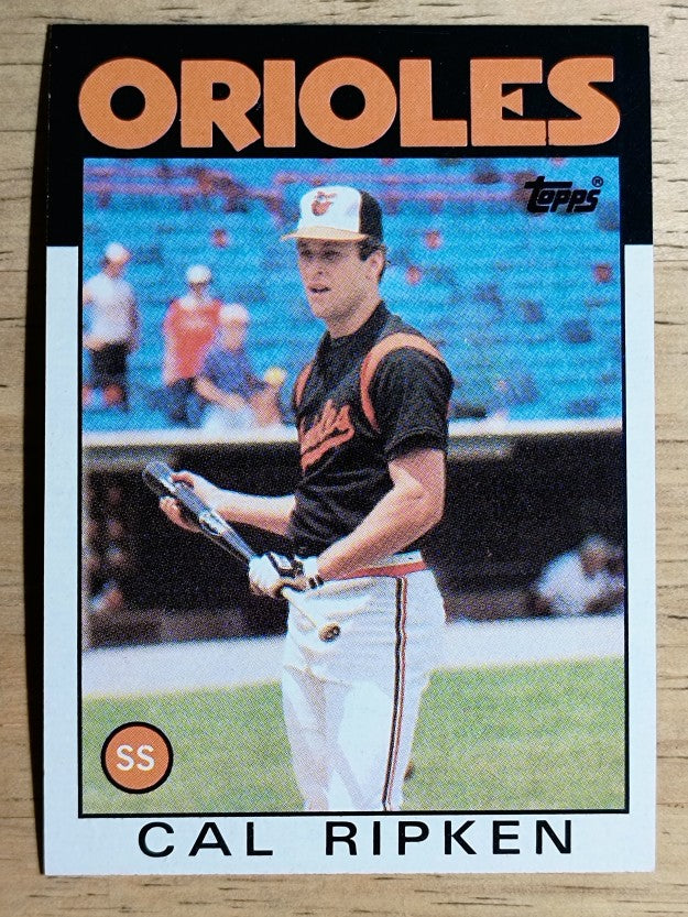 1986 Topps #340 Cal Ripken