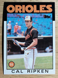 1986 Topps #340 Cal Ripken
