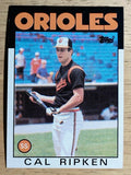 1986 Topps #340 Cal Ripken