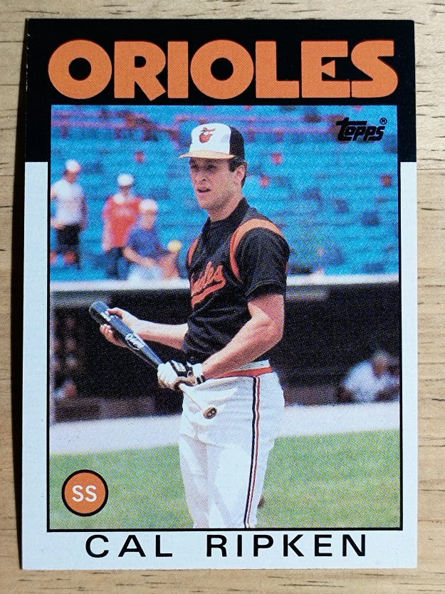 1986 Topps #340 Cal Ripken