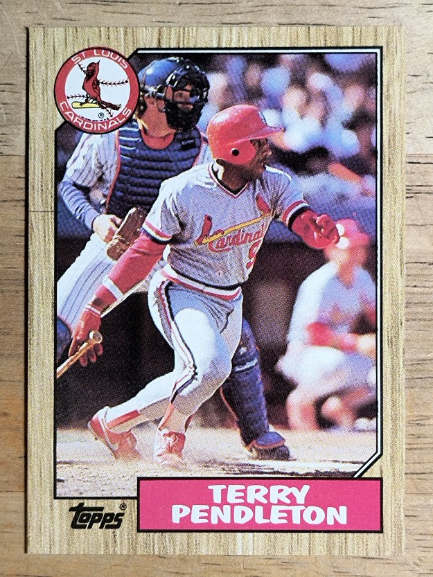 1987 Topps #8 Terry Pendleton