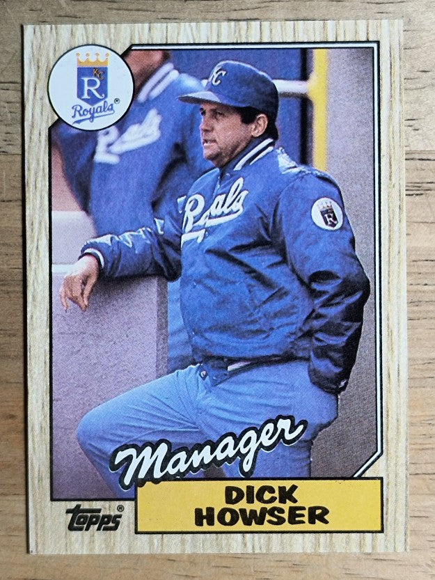 1987 Topps #18 Dick Howser MG