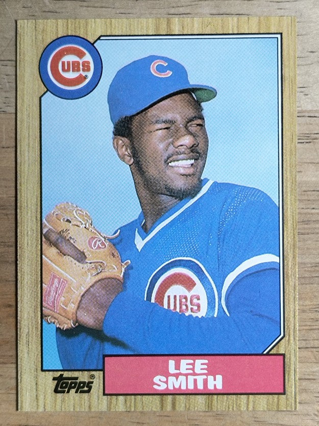 1987 Topps #23 Lee Smith