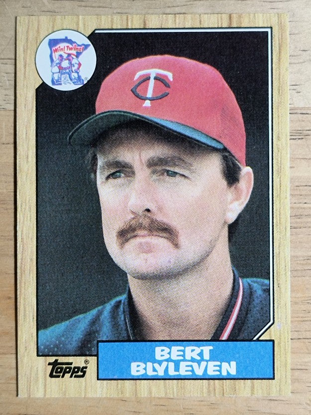 1987 Topps #25 Bert Blyleven