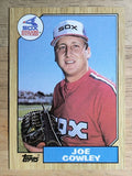 1987 Topps #27 Joe Cowley