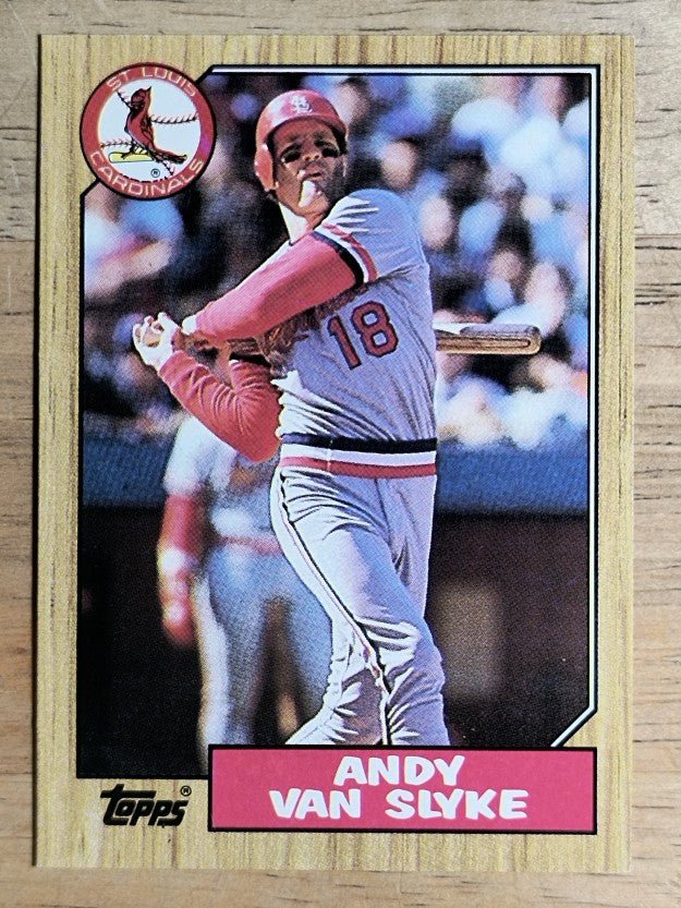 1987 Topps #33 Andy Van Slyke