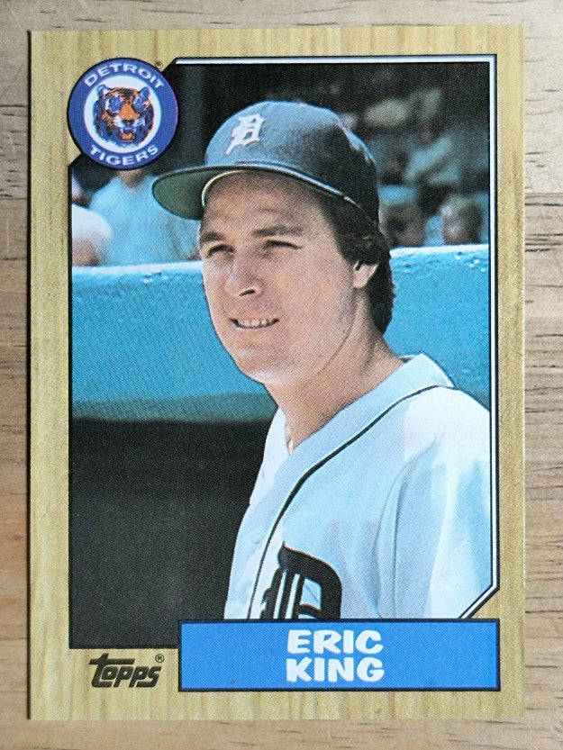 1987 Topps #36 Eric King