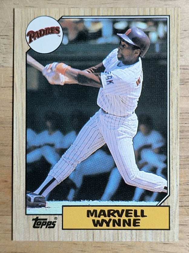 1987 Topps #37 Marvell Wynne