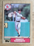 1987 Topps #39 Marty Barrett
