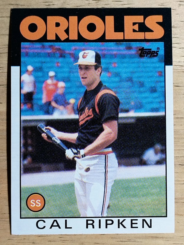 1986 Topps #340 Cal Ripken