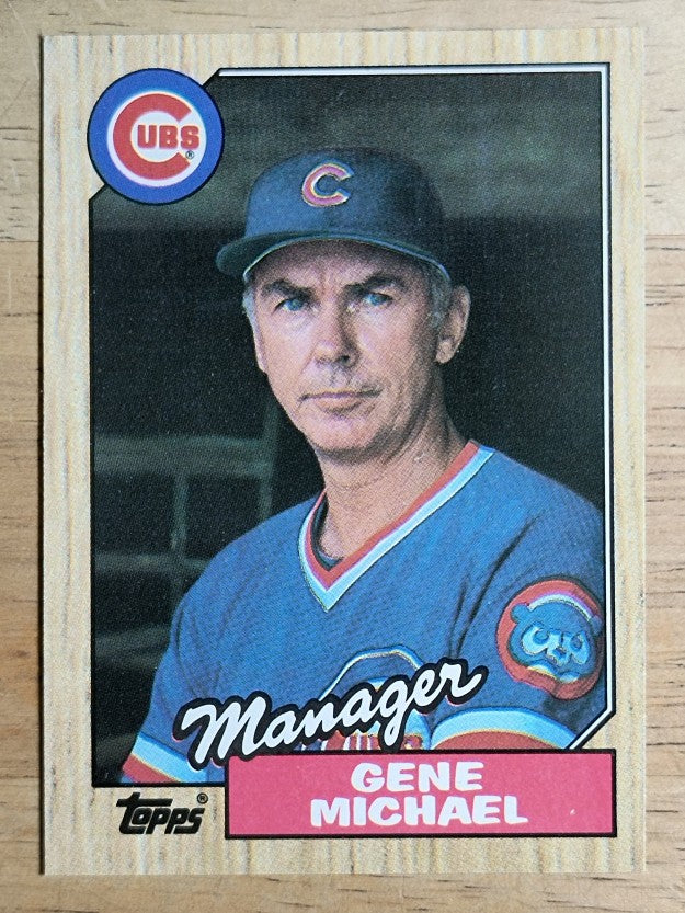 1987 Topps #43 Gene Michael MG