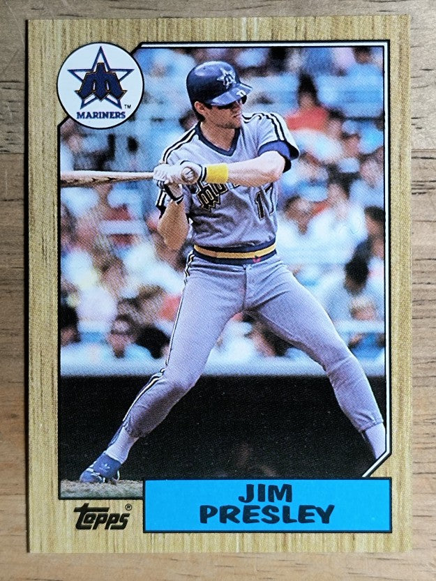 1987 Topps #45 Jim Presley