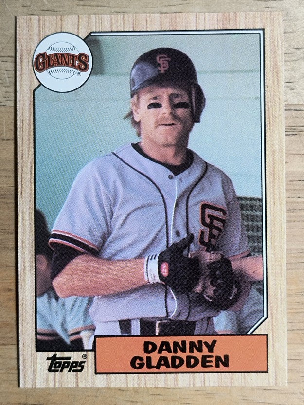1987 Topps #46 Dan Gladden