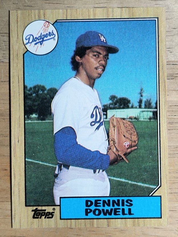 1987 Topps #47 Dennis Powell