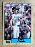 1987 Topps #50 Dave Smith
