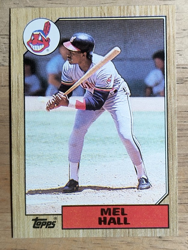 1987 Topps #51 Mel Hall