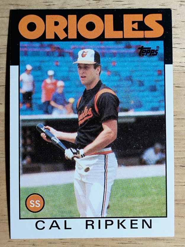 1986 Topps #340 Cal Ripken