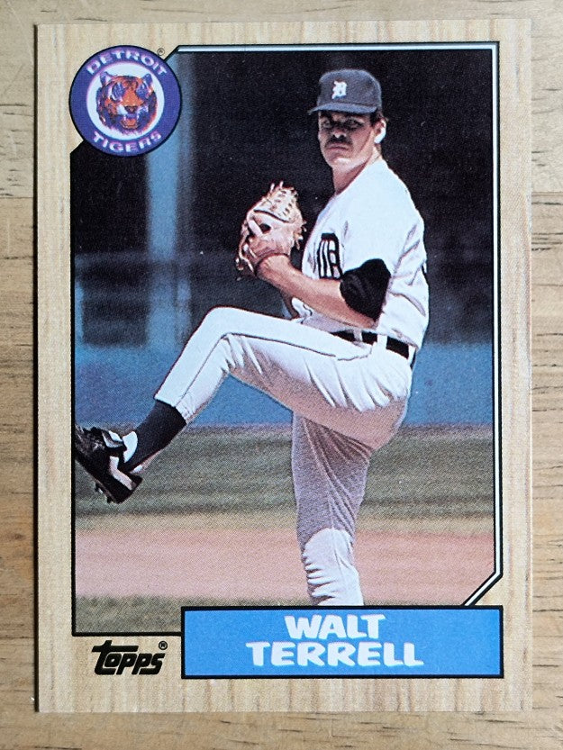 1987 Topps #72 Walt Terrell